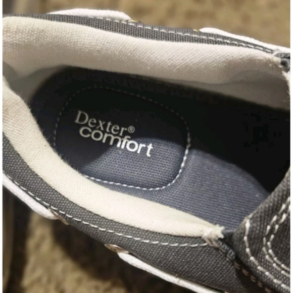 Dexter Comfort Donovan Shoes. 8W Navy AZ OS Marine - EUC - Picture 2 of 7